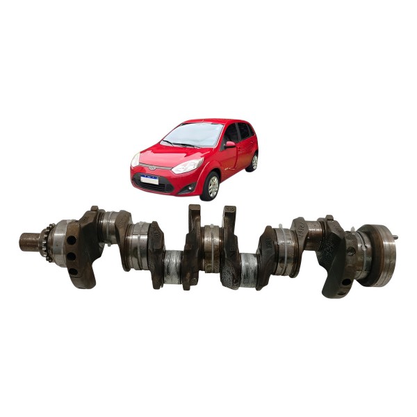 Virabrequim Motor Ford Fiesta 1.0 8v Std 2011 2012 2013 2014