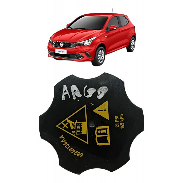 Tampa Reservatório Água Radiador Fiat Argo 2018