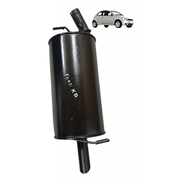 Escapamento Silencioso Ford Ka 1.0 2005 2005 2007 2008