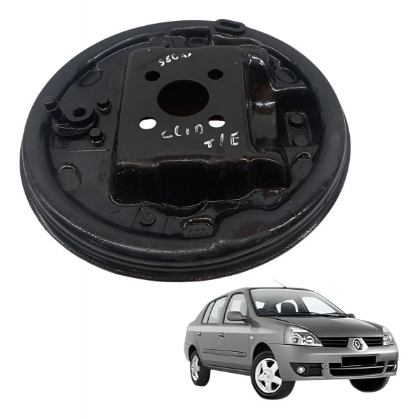 Espelho Freio Traseira Esquerda Renault Clio Sedan 1.0 2008