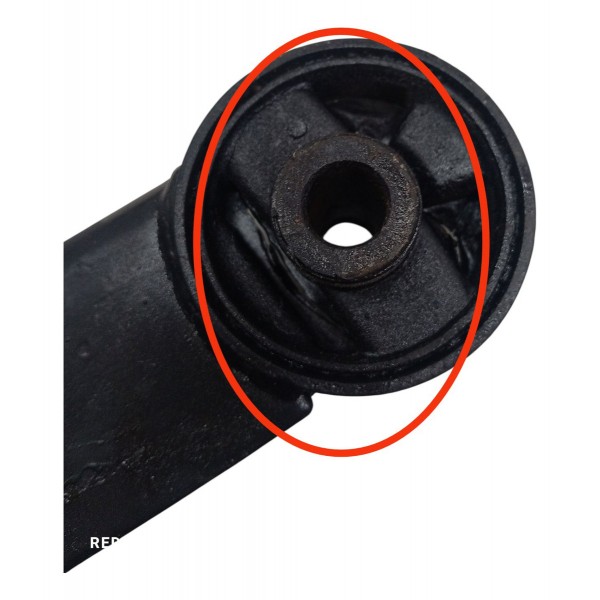 Coxim Inferior Traseiro Motor Chery Qq 1.0 2014 2015 Detalhe