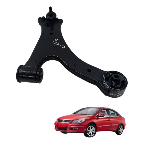 Bandeja Suspensão Direita Chery Cielo 1.6 2012 Detalhe