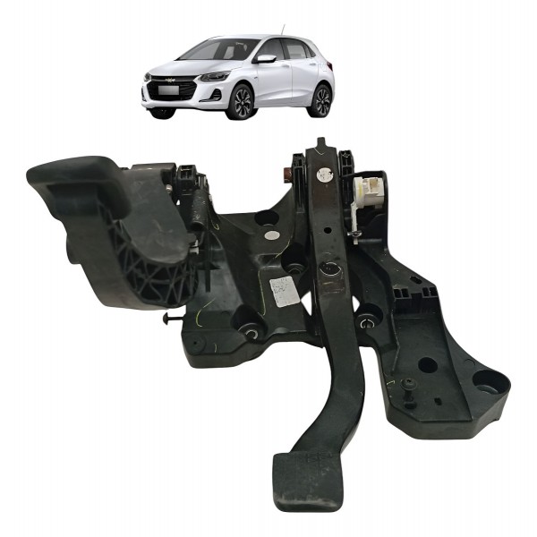 Pedaleira Freio Embreagem Chevrolet Onix 1.0 3cc 2020 2021