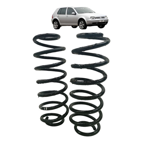 Par Molas Traseira Volkswagen Golf 2.0 2003 2004 2005 2006