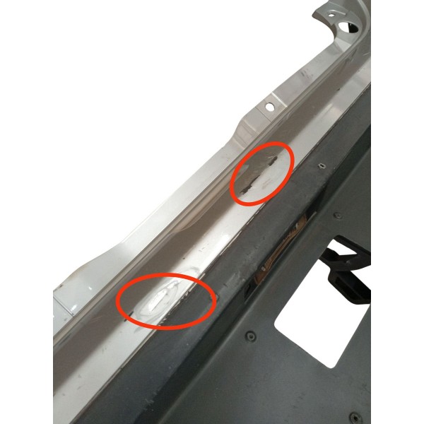 Parachoque Traseiro Fiat Uno Way 1.0 2011 2012 2013 Detalhe