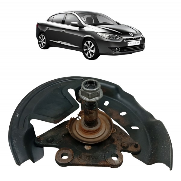 Cubo Roda Espelho Traseiro Direito Renault Fluence 2.0 2012