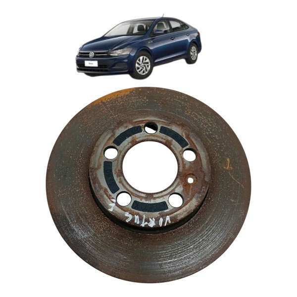 Disco Freio Dianteiro Esquerdo Volkswagen Virtus 2018 2019
