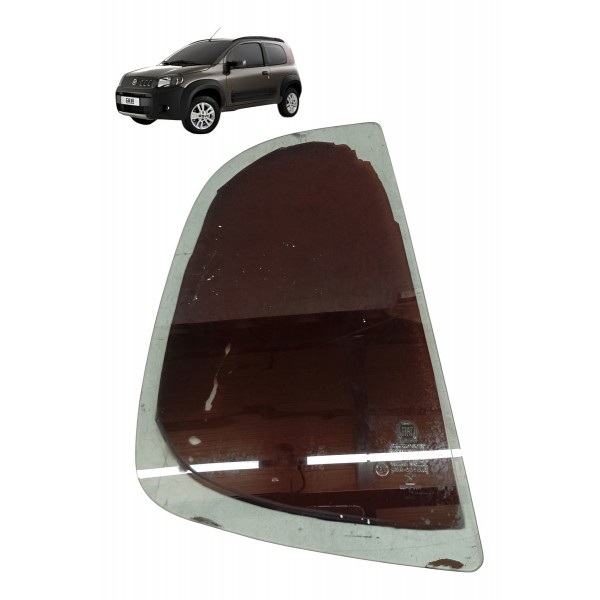 Vidro Fixo Traseiro Direito Fiat Uno Way 1.0 2011 2012 2013