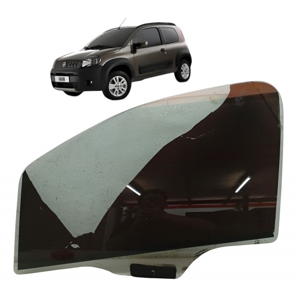 Vidro Porta Dianteiro Esquerdo Fiat Uno Way 1.0 2011 2012
