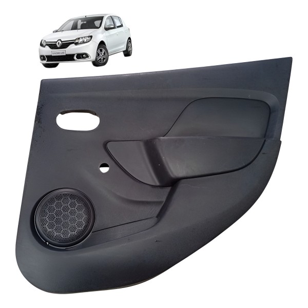 Forro Porta Traseiro Direito Renault Sandero 4p 2017 2018