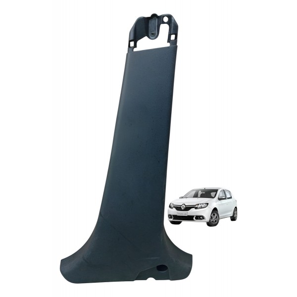 Moldura Coluna Central Direita Renault Logan Sandero 2017