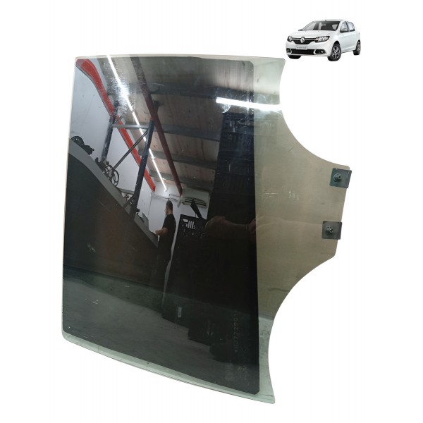 Vidro Porta Traseiro Esquerdo Renault Sandero 2016 2017