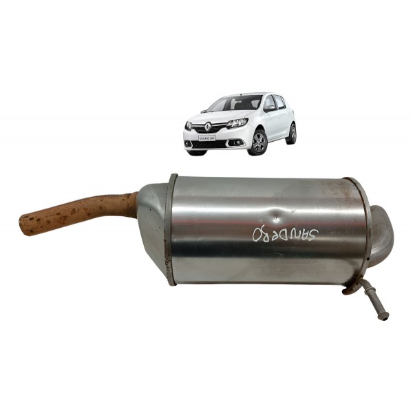 Escapamento Silencioso Renault Sandero Logan 1.0 2017 2018