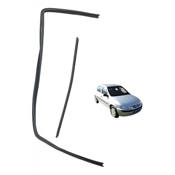 Kit Pestana Dianteira Direita Chevrolet Celta 2005