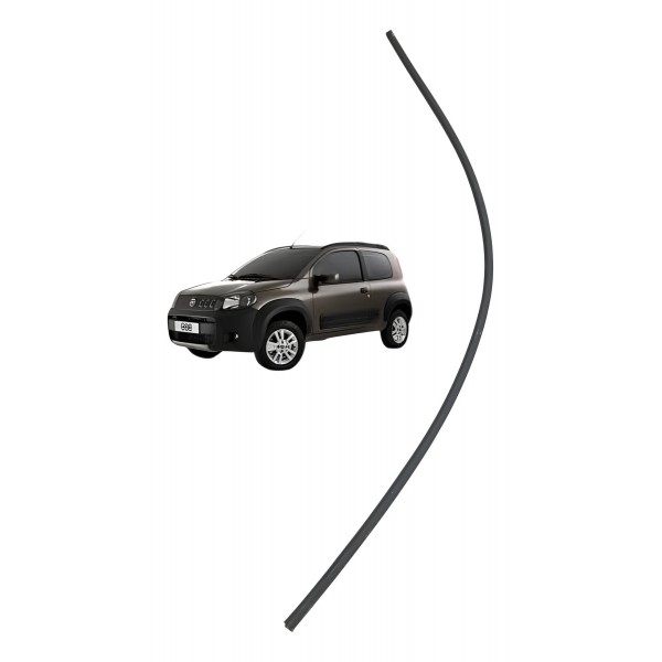 Canaleta Borracha Vidro Esquerdo Fiat Uno Way 2011 2012 2013