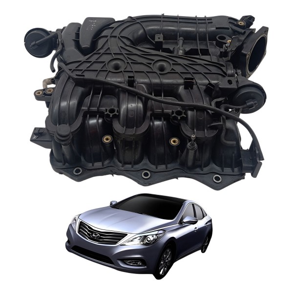 Coletor Admissão Hyundai Azera 3.0 V6 2013 Detalhe