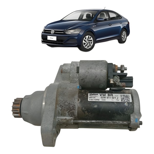 Motor Partida Arranque Volkswagen Virtus 1.6 2019