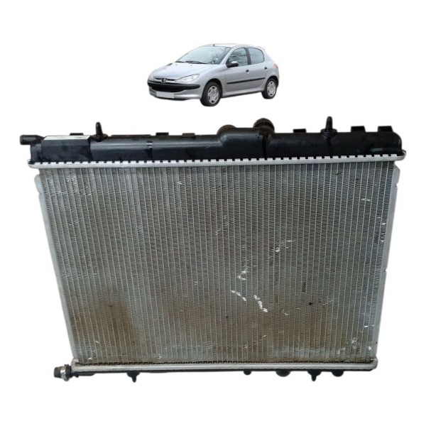 Radiador Água Peugeot 206 207 307 1.4 2005 2006 2007 2008
