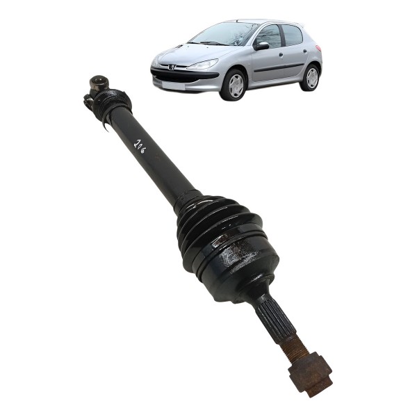 Semi Eixo Esquerdo Peugeot 206 1.0 2005 2006 2007