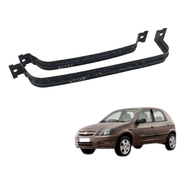 Par Alça Tanque Combustivel Chevrolet Celta 2004 2005 2006