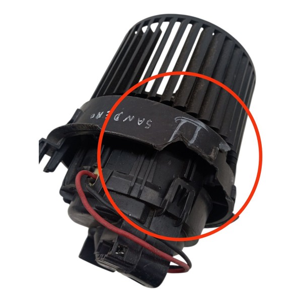 Motor Ventilador Ar Forçado Renault Sandero 2014 Detlhe