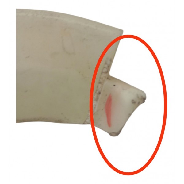 Par Trilho Parachoque Traseiro Direito Gm Captiva 2012 Detal