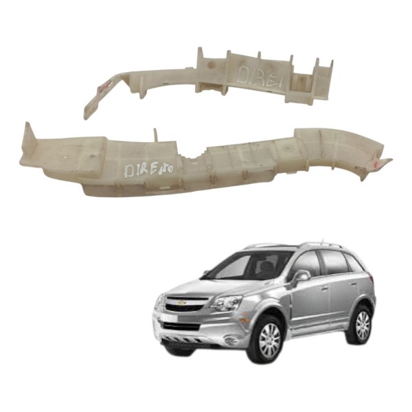 Par Trilho Parachoque Traseiro Direito Gm Captiva 2012 Detal