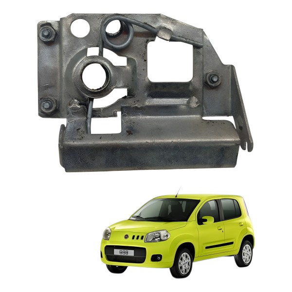Fechadura Inferior Capô Fiat Uno 1.0 2011 2012 2013 2014