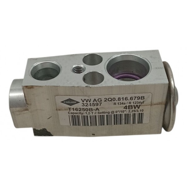 Válvula Expansão Evaporador Volkswagen Polo Virtus 2018 2020