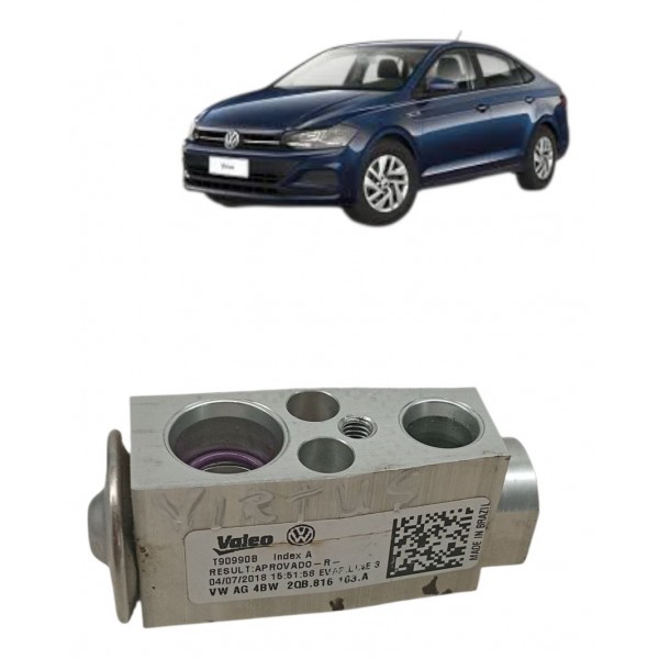 Válvula Expansão Evaporador Volkswagen Polo Virtus 2018 2020
