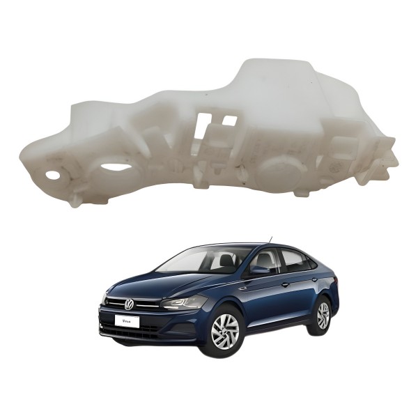 Guia Parachoque Dianteiro Esquerdo Volkswagen Virtus 2019