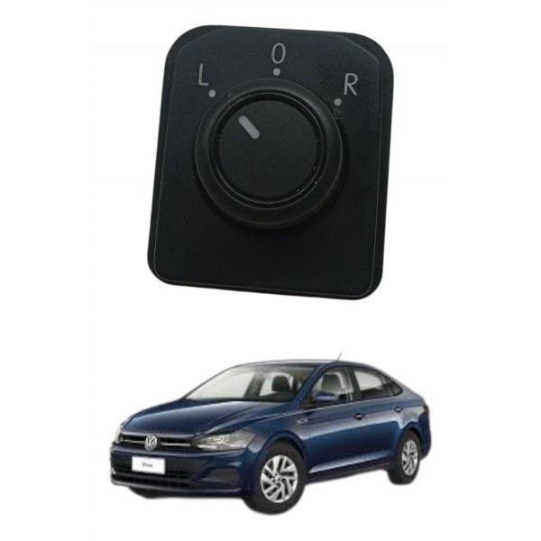 Botão Regulagem Retrovisor Eletrico Volkswagen Virtus 2019