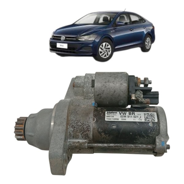 Motor Partida Arranque Volkswagen Virtus 1.6 2019