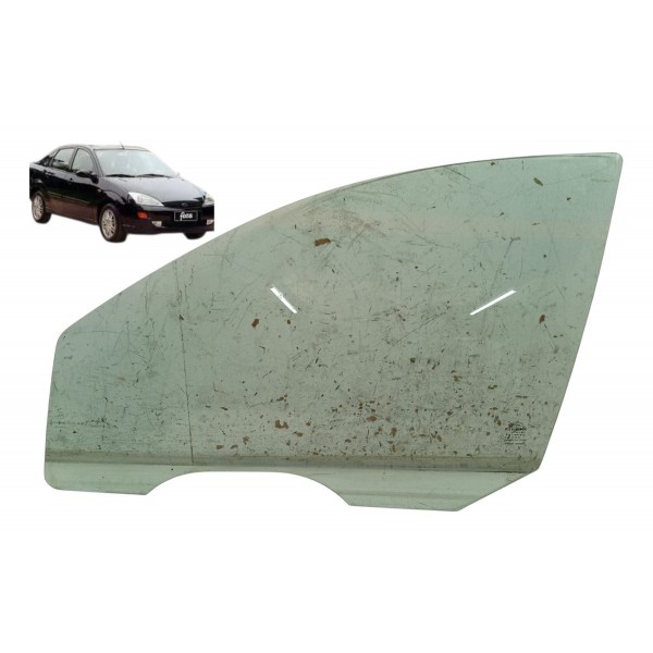 Vidro Porta Dianteiro Esquerda Ford Focus 2.0 Glx 2001 2002