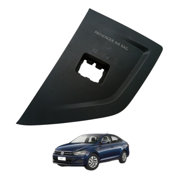 Moldura Comando Botão Pisca Alerta Virtus 2018 2019 2020