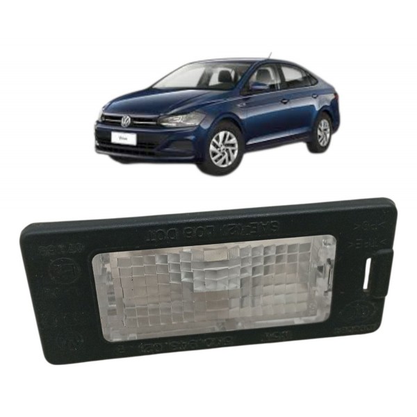 Lanterna Luz Placa Volkswagen Virtus Polo Tcross 2018 2019