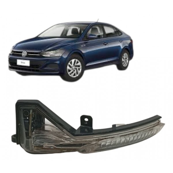 Luz Seta Espelho Rretovisor Volkswagen Virtus Polo 1.6 2019