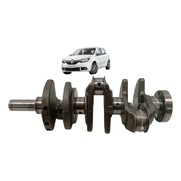 Virabrequim Renault Sandero Logan 1.0 3cc 2017 2018 2019