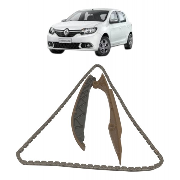 Kit Corrente Comando Renault Sandero Logan 1.0 3cc 2017 2018