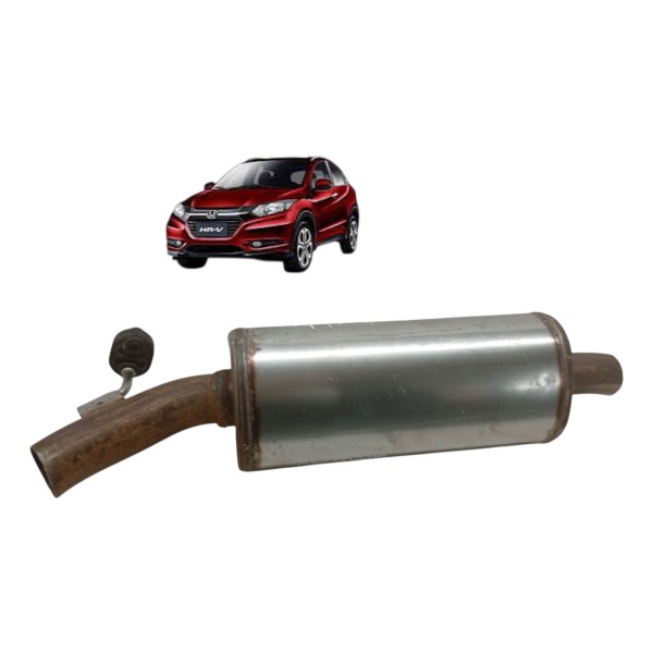 Escapamento Abafador Honda Hrv 1.8 2018 2019 2020