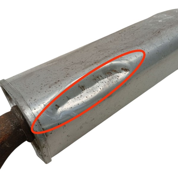 Escapamento Silencioso Ford New Fiesta 2016 2017 Detalhe