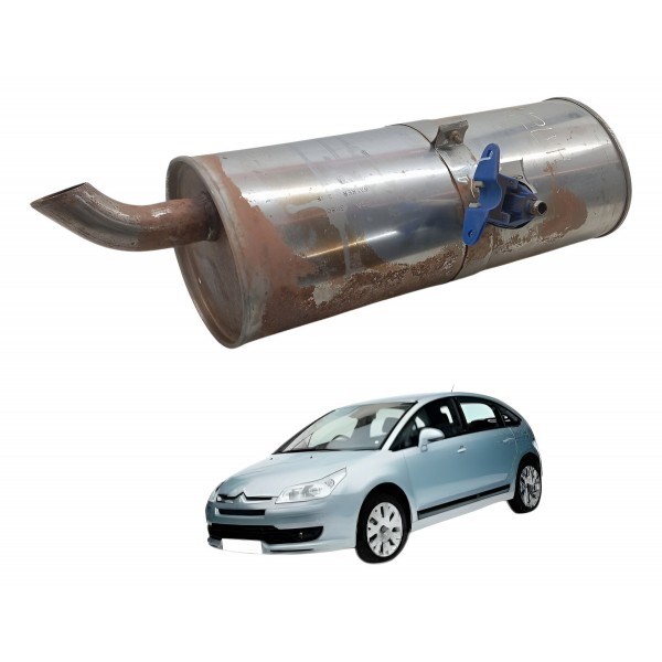 Escapamento Silencioso Citroen C4 Hatch 2.0 2010 2011 2012