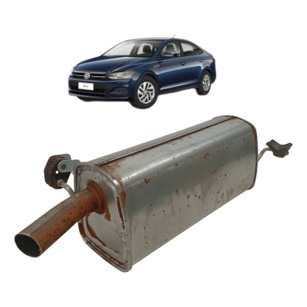 Escapamento Silencioso Volkswagen Polo Virtus  2019 2020