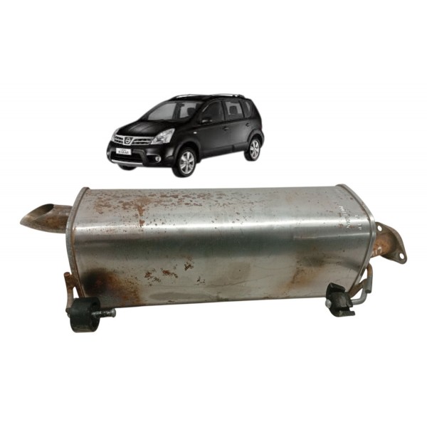 Escapamento Silencioso Nissan Livina 1.8 16v 2012 2013 2014