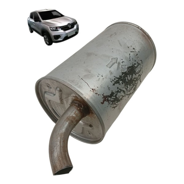 Escapamento Silencioso Reanult Kwid 2015 2016 2017 2018