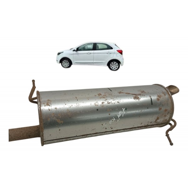 Escapamento Silencioso Ford Ka 1.0 3cc 2015 2016 2017 2018