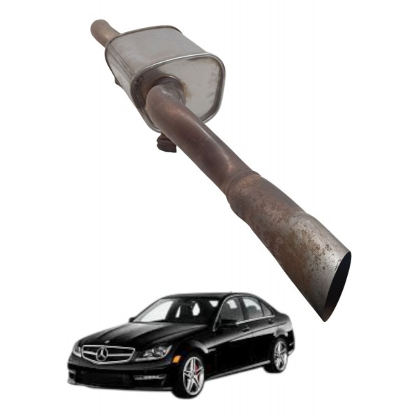 Escapamento Abafador Intermediário Mercedes Benz B200 2009