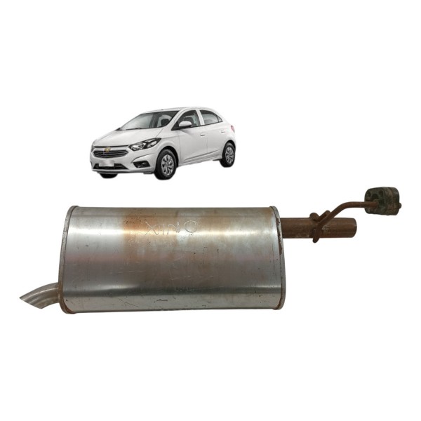 Escapamento Silencioso Chevrolet Onix 1.0 2012 2013 2014
