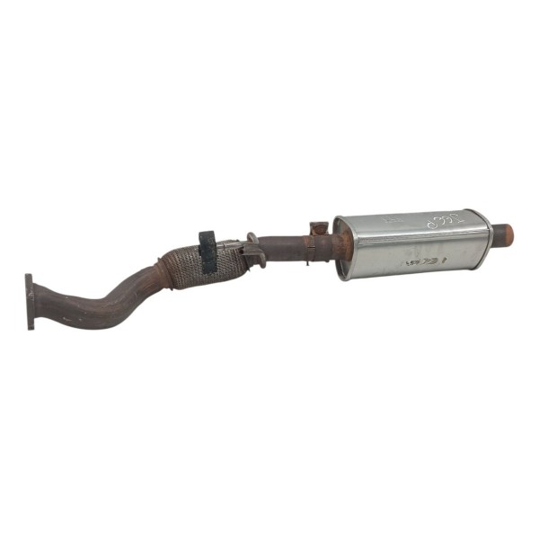 Escapamento Silencioso Intermediário Ford Ka 1.0 3cc 2016