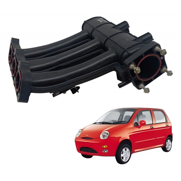 Coletor Admissão Chery Qq 1.0 3cc 2013 2014 2015 2016 2017